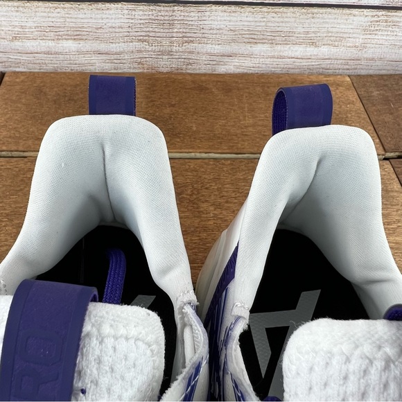 Adidas Adizero Football Cleats Purple White GZ6914 - Picture 10 of 13